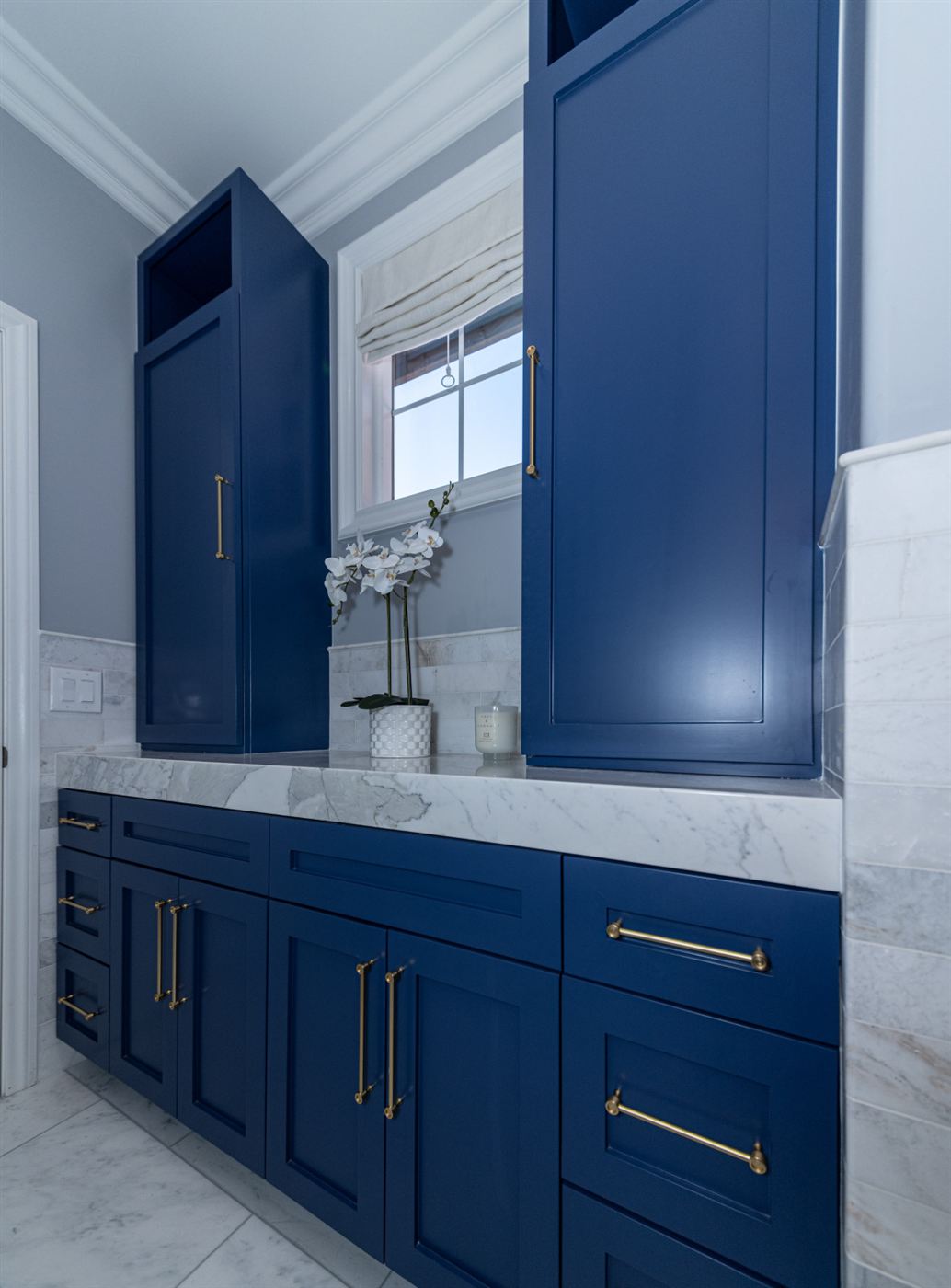 Calabasas master bathroom renovation — modern elegance with classic luxury, by ARKO Remodeling