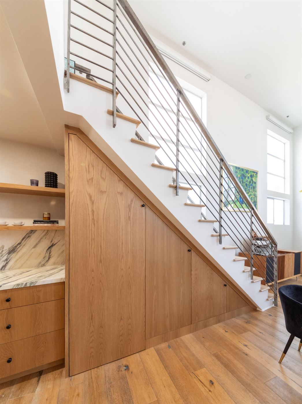Marina del Rey kitchen remodel — warm wood cabinetry with clean modern lines, by ARKO Remodeling