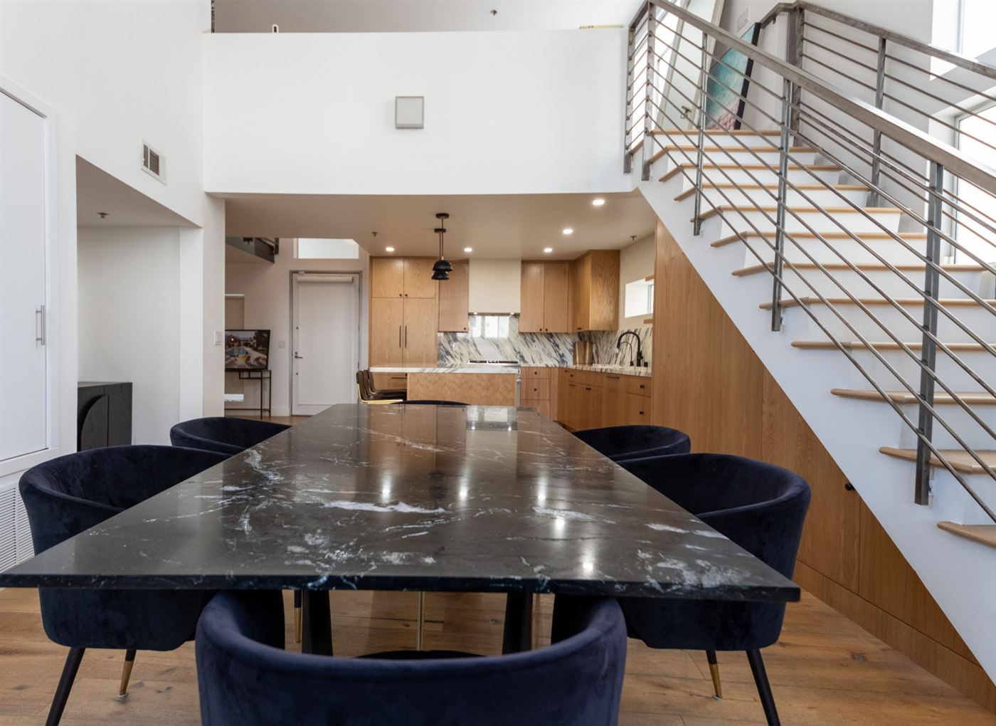 Marina del Rey kitchen remodel — warm wood cabinetry with clean modern lines, by ARKO Remodeling